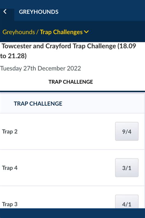 Trap challenge Oxford & Doncaster Trap Challenge & Bets .